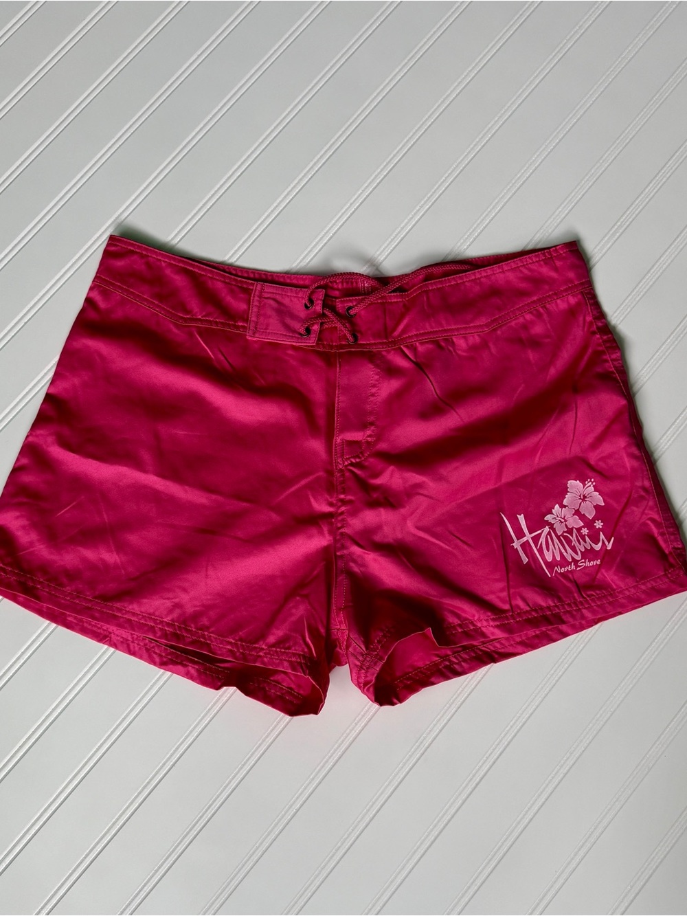 Hawaii Women's Magenta Swim Bermudas